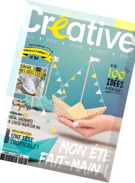Creative – Juillet-Aout 2016 Cover
