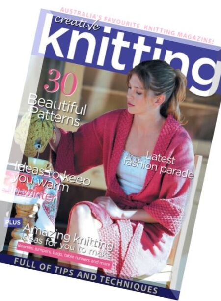 Creative Knitting – Issue 53, 2016 Cover