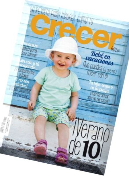Crecer Feliz – Julio 2016 Cover