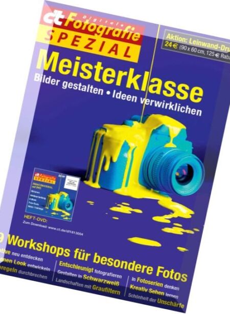 c’t Fotografie – Spezial Meisterklasse N 01 – 2016 Cover