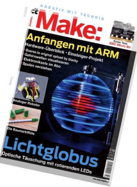 c’t Make – Juni 2016 Cover