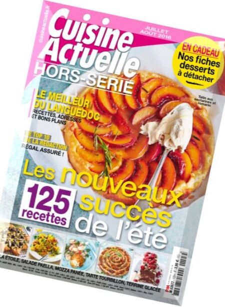 Cuisine Actuelle – Hors-Serie – Juillet-Aout 2016 Cover