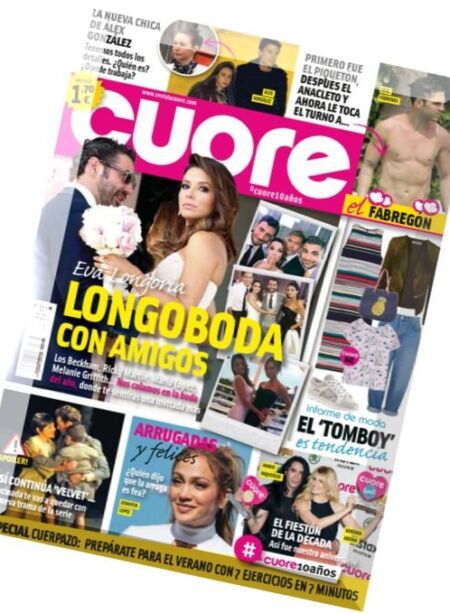 Cuore – 25 Mayo 2016 Cover
