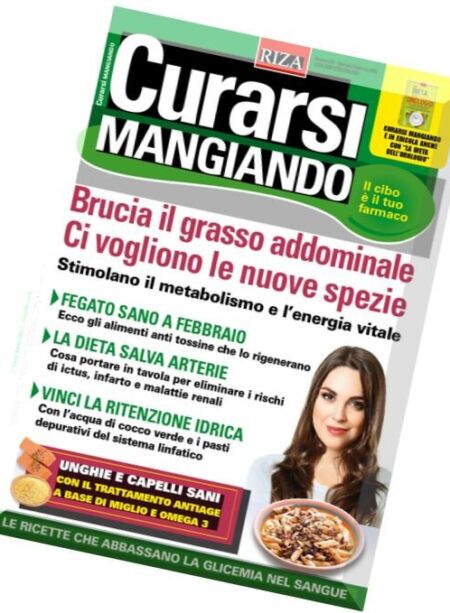 Curarsi Mangiando – Febbraio 2016 Cover