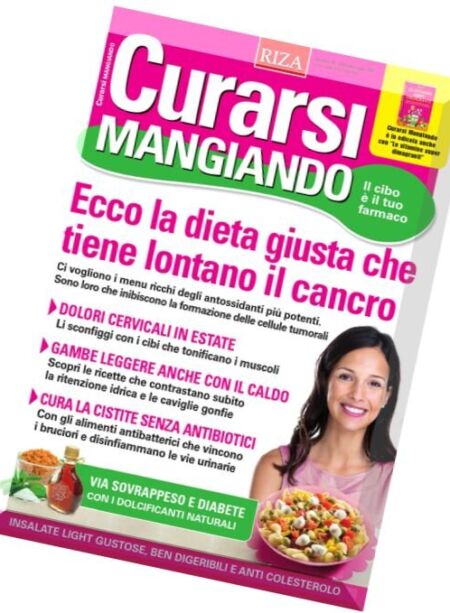 Curarsi Mangiando – Luglio 2016 Cover