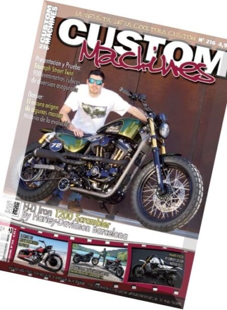 Custom Machines – Junio 2016 Cover