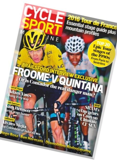 Cycle Sport – Summer 2016 Cover