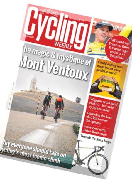 Cycling Weekly – 16 June 2016 Cover