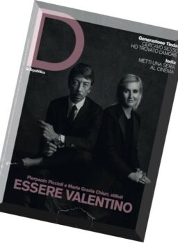 D la Repubblica – 28 Maggio 2016
