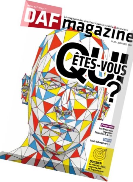 DAF Magazine – Juin-Aout 2016 Cover