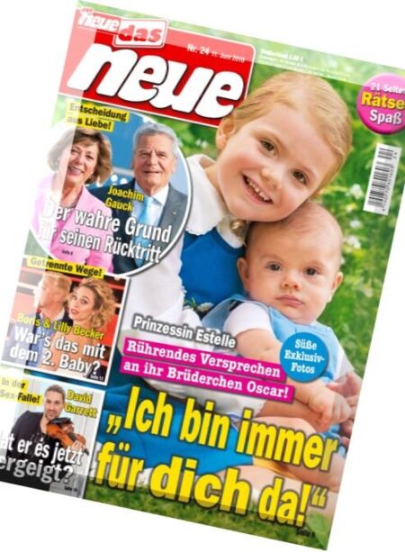 das neue – 10 Juni 2016 Cover