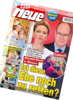 das neue – 4 Juni 2016