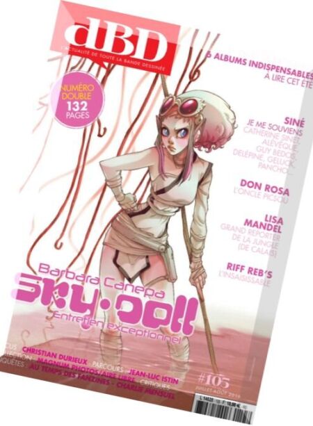 dBD – Juillet 2016 Cover