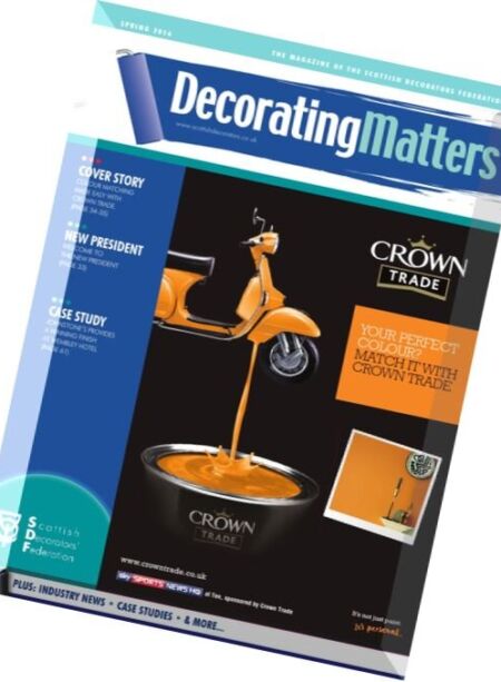 Decorating Matters – Spring 2016 Cover
