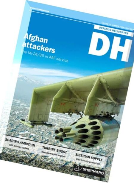 Defence Helicopter – May-June 2016 Cover