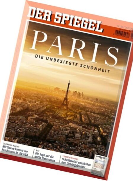 Der Spiegel – N 22, 28 Mai 2016 Cover