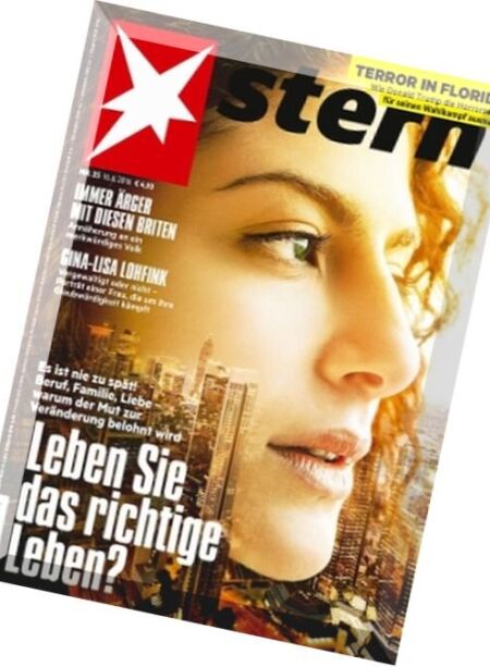 Der Stern – N 25, 16 Juni 2016 Cover
