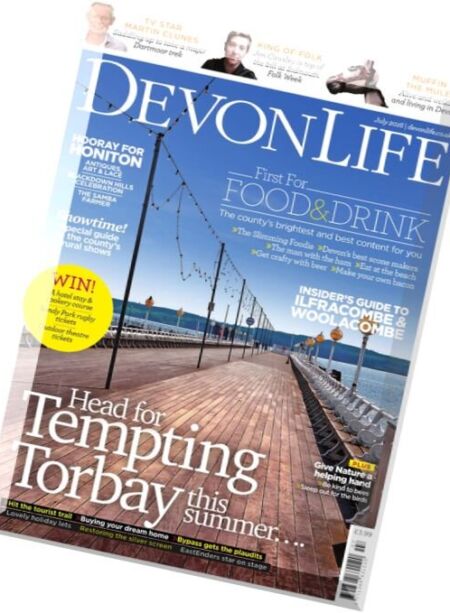 Devon Life – July 2016 Cover