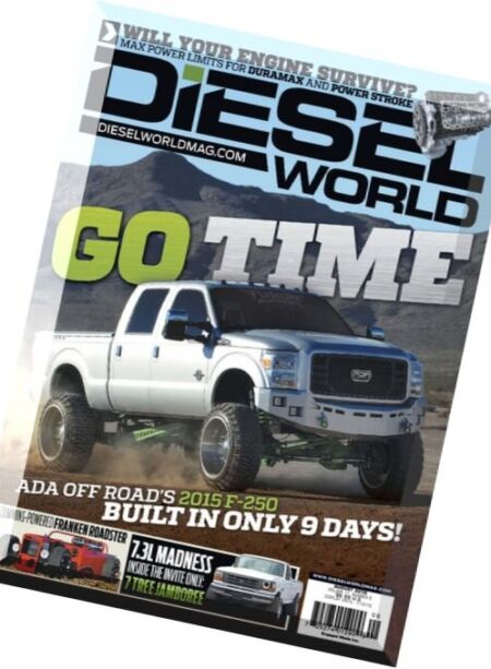 Diesel World – August 2016 Cover
