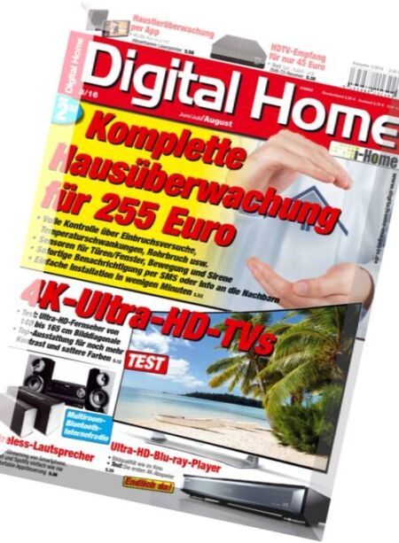 Digital Home – Juni-August 2016 Cover