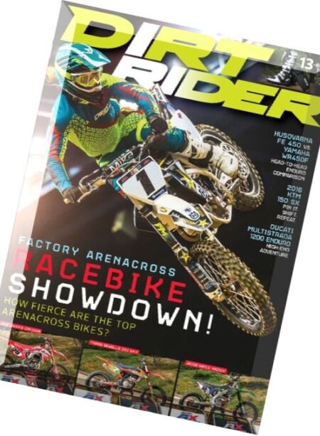 Dirt Rider – July 2016 Cover