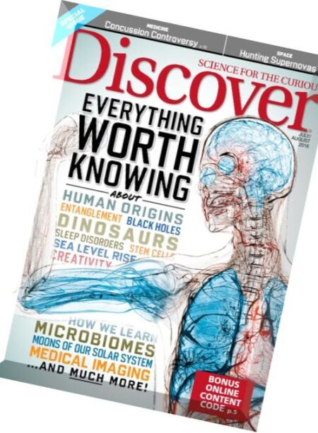 Discover – July-August 2016 Cover