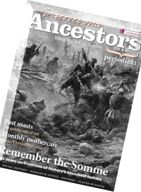 Discover Your Ancestors – July 2016 Cover