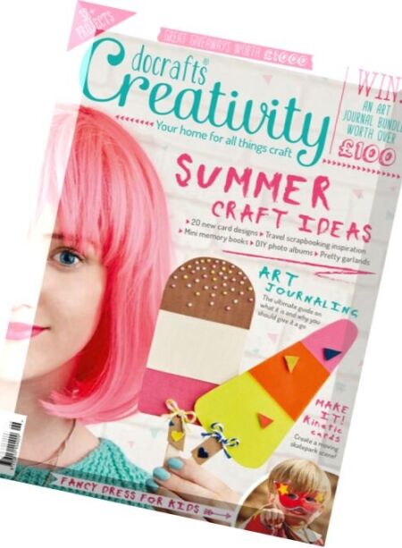 docrafts Creativity – June 2016 Cover