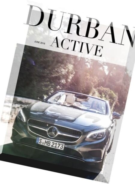 Durban Active – June 2016 Cover