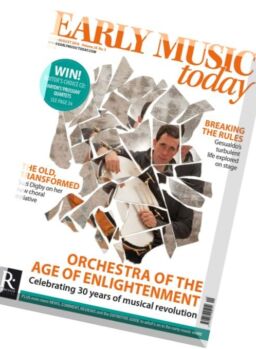 Early Music Today – June-August 2016