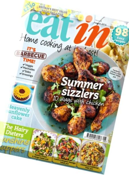 Eat In – August 2016 Cover
