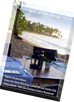 Eat. Drink. Sleep – July 2016