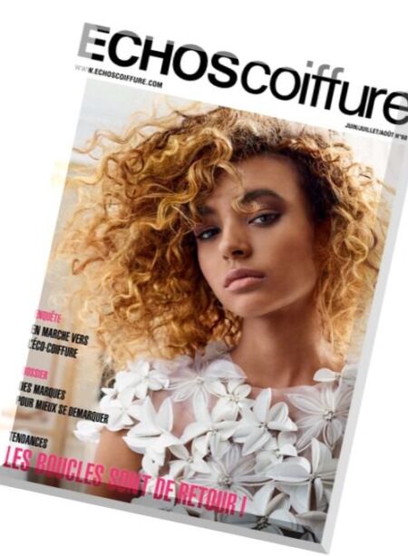 ECHOScoiffure France – Juin-Juillet-Aout 2016 Cover