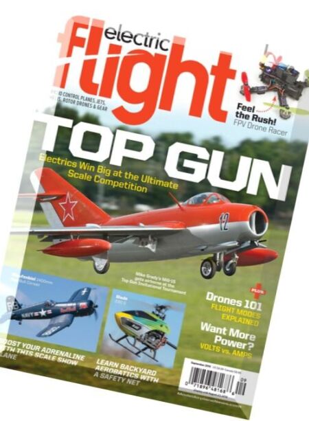 Electric Flight – September 2016 Cover