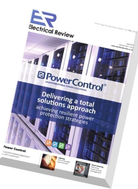 Electrical Review – April 2016 Cover