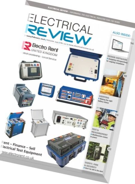 Electrical Review – January-February 2016 Cover