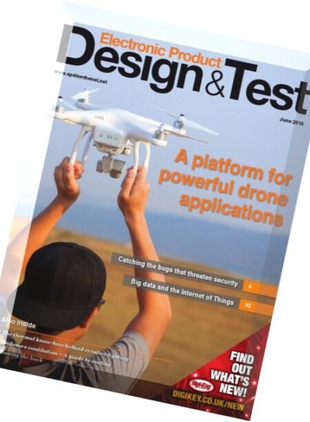Electronic Product Design & Test – June 2016 Cover