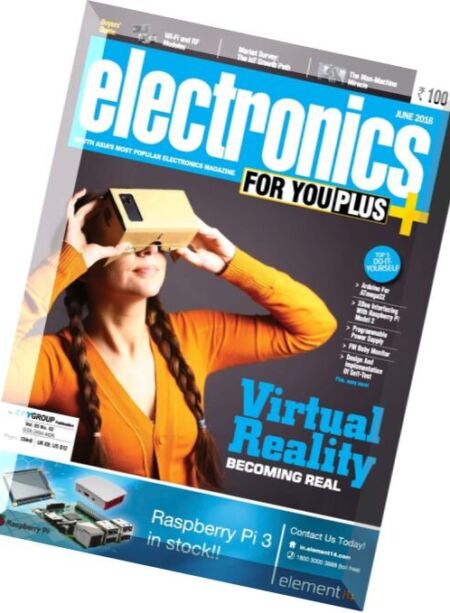 Electronics For You – June 2016 Cover
