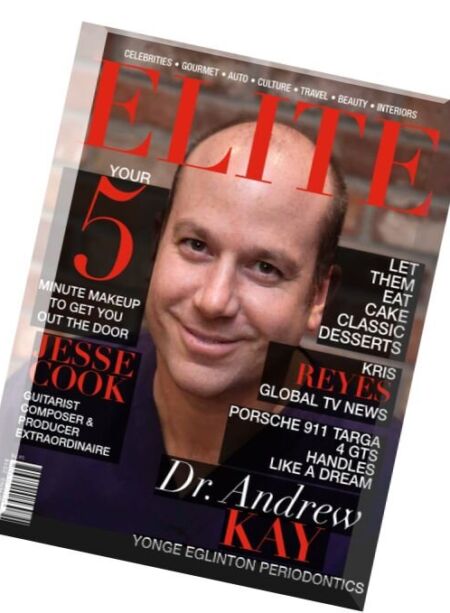 Elite Magazine – Spring 2016 Cover