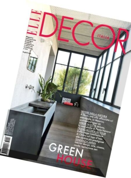 Elle Decor Italia – Giugno 2016 Cover