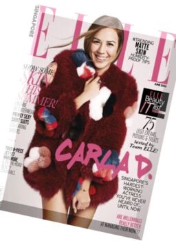 ELLE Singapore – June 2016