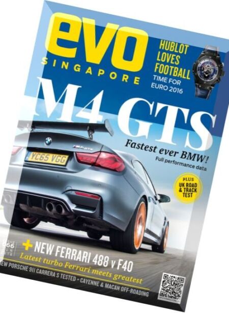 Evo Singapore – June 2016 Cover