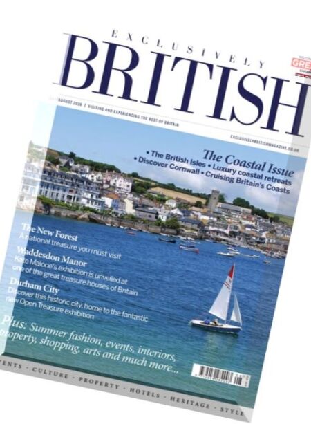 Exclusively British – July-August 2016 Cover