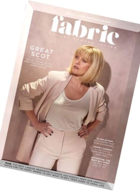 Fabric Magazine – June 2016 Cover
