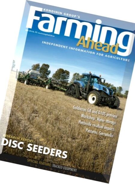Farming Ahead – June 2016 Cover