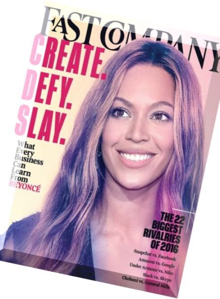 Fast Company – July 2016 Cover