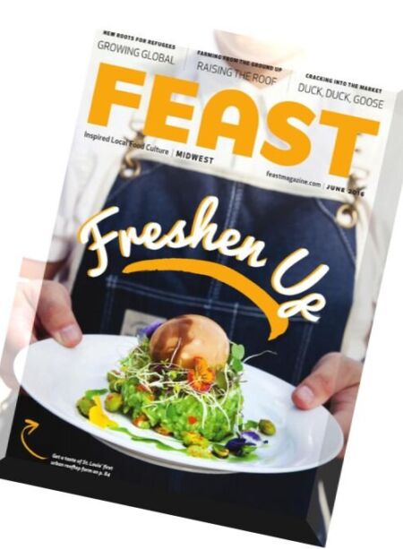 Feast Magazine – June 2016 Cover
