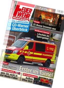 Feuerwehr – Juli 2016