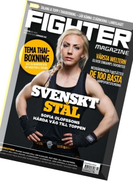 Fighter Magazine – Sommaren 2016 Cover