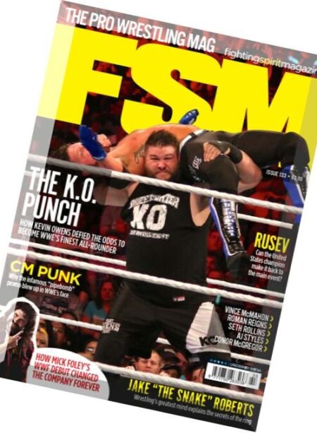 Fighting Spirit – Issue 133, 2016 Cover